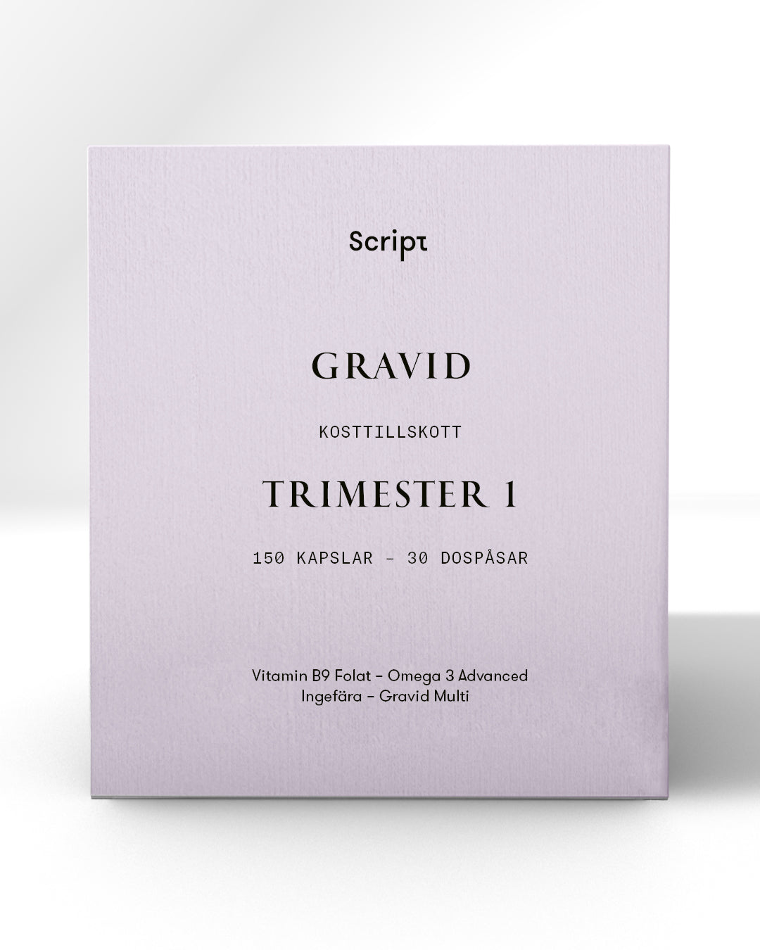 Gravid Trimester 1 kit - 30 dospåsar